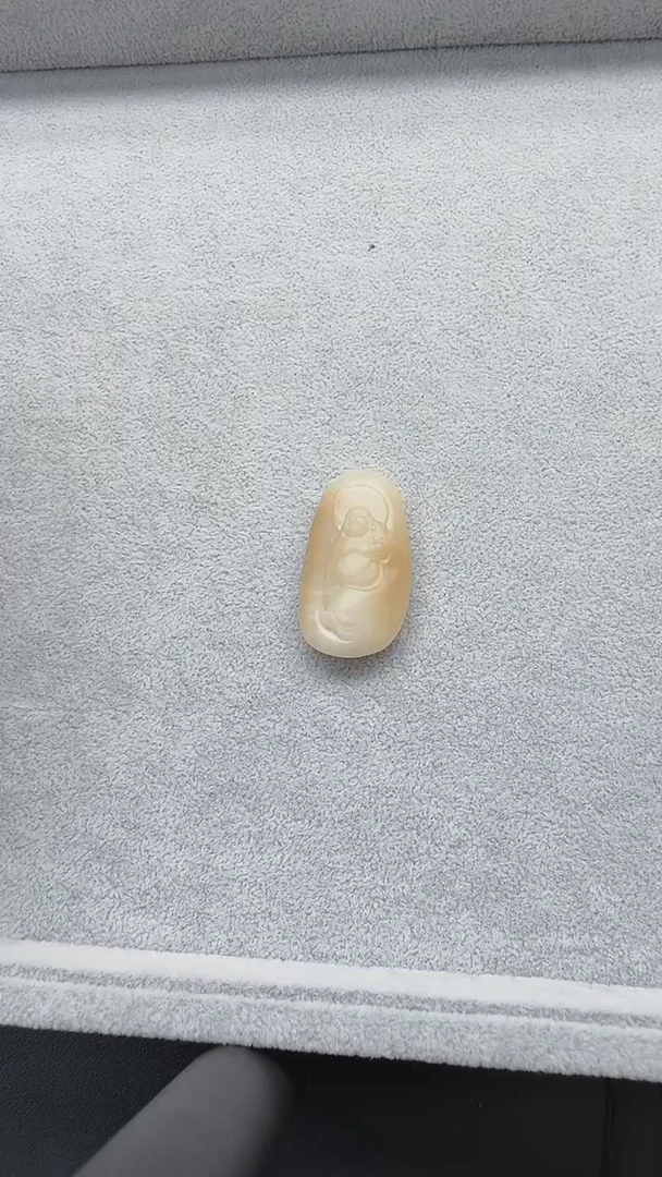 和田玉未镶嵌吊坠(不含链)105微信