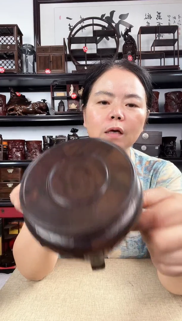 木瑕疵97老李红木工艺品