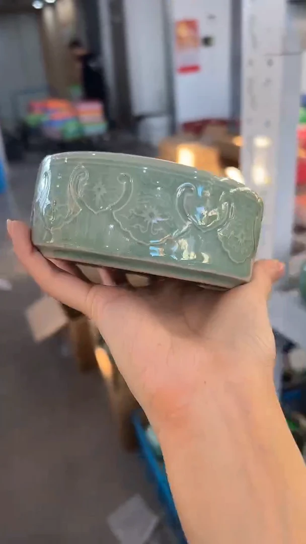 龙泉云间青瓷小米茶器