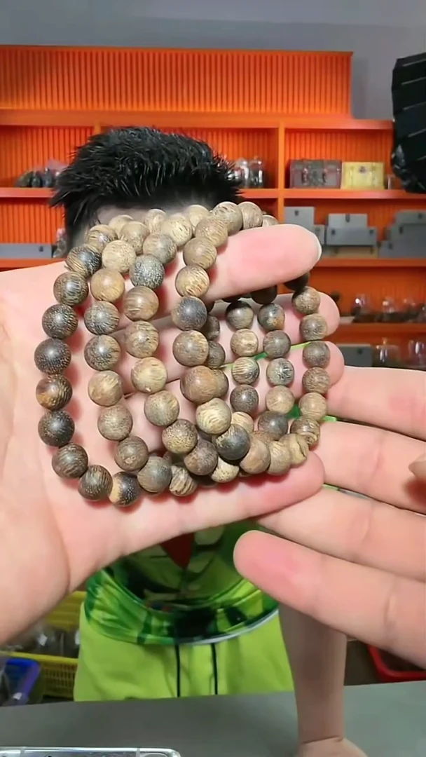 沉香手串48号单圈海南0.9多样性发一