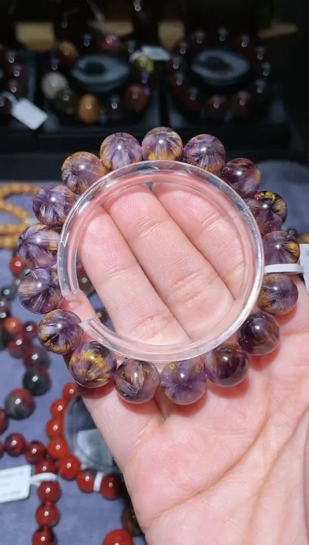 【闪购商品】水晶手链未镶嵌极光12mm-93