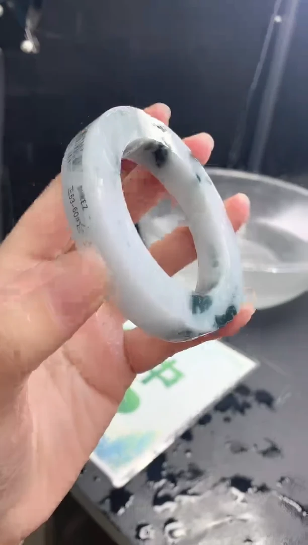 【闪购商品】定制翡翠手镯未镶嵌11 53-60正