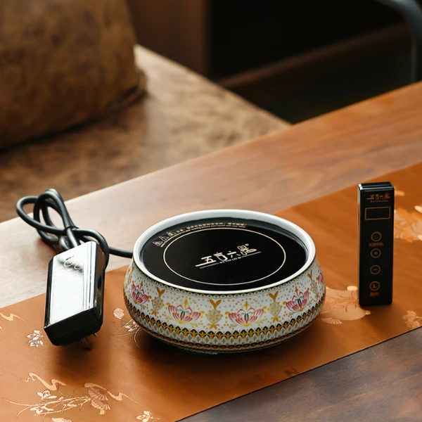 福蝶·手工珐琅彩 中号电陶炉 语音款