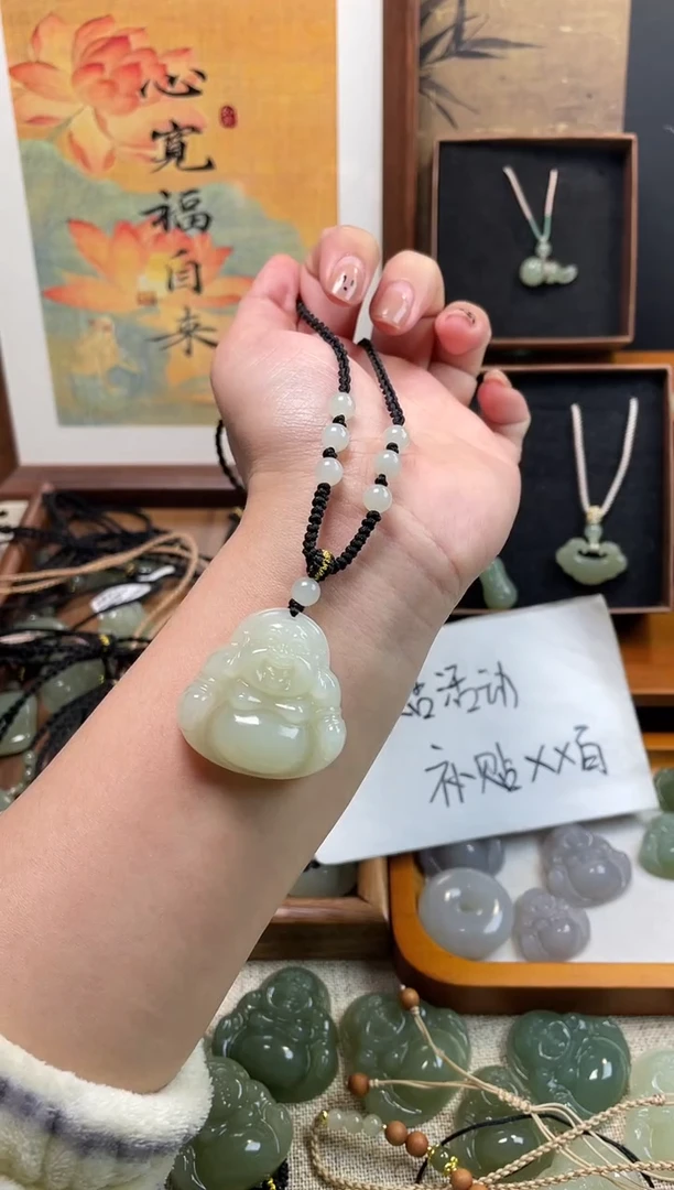 【闪购商品】和田玉颈饰未镶嵌35佛