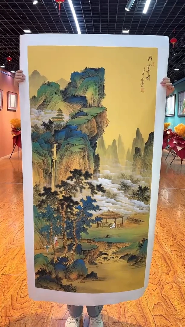 【闪购商品】国画周建真老师绘画作品25-14
