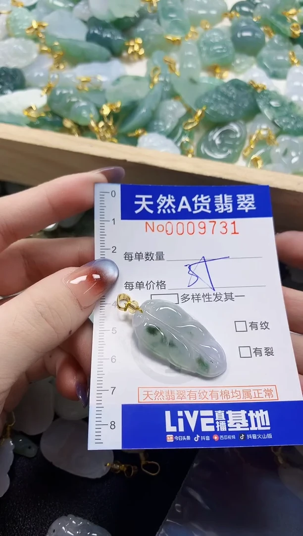 颈饰未镶嵌翡翠富****?天然A货翡翠