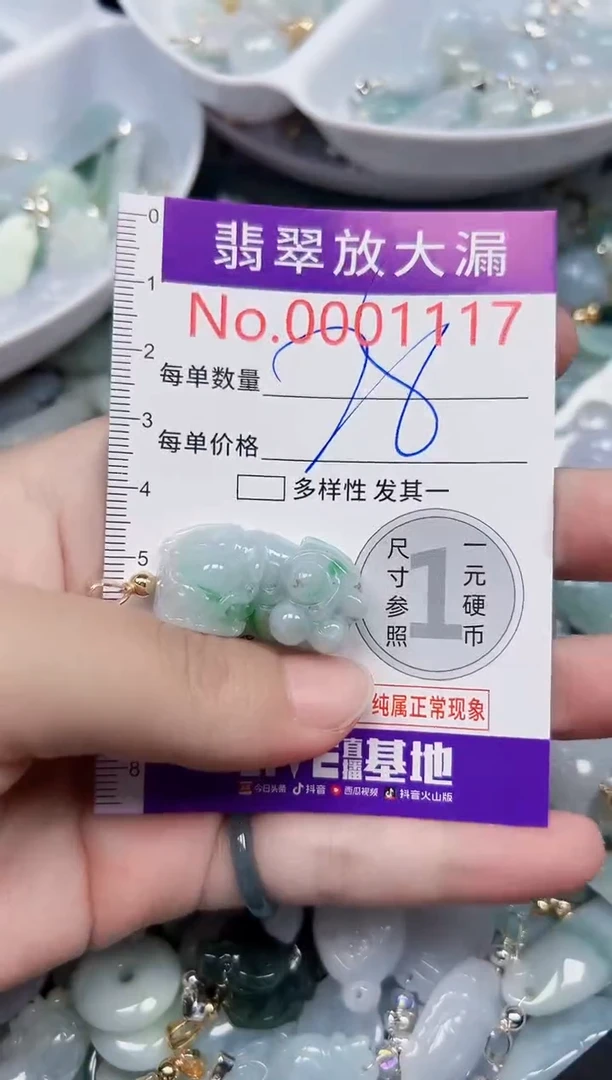 颈饰未镶嵌翡翠1117