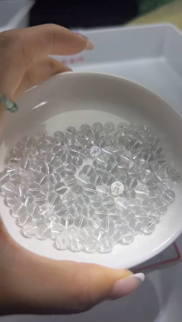 未镶嵌颈饰水晶w928白水晶6mm*50颗