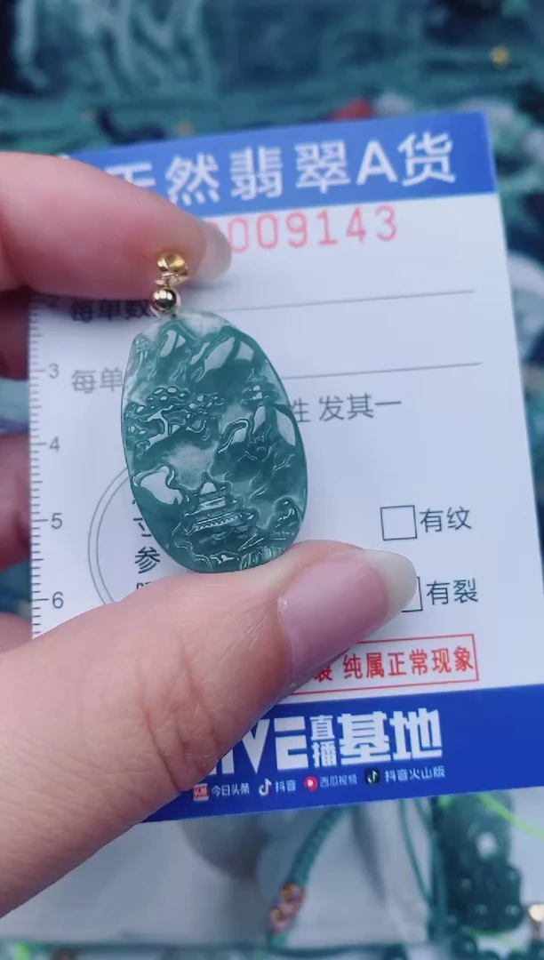 颈饰未镶嵌翡翠00009143