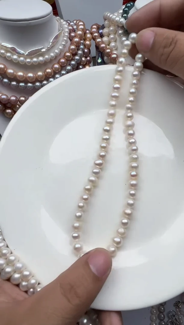 【闪购商品】淡水珍珠颈饰未镶嵌1