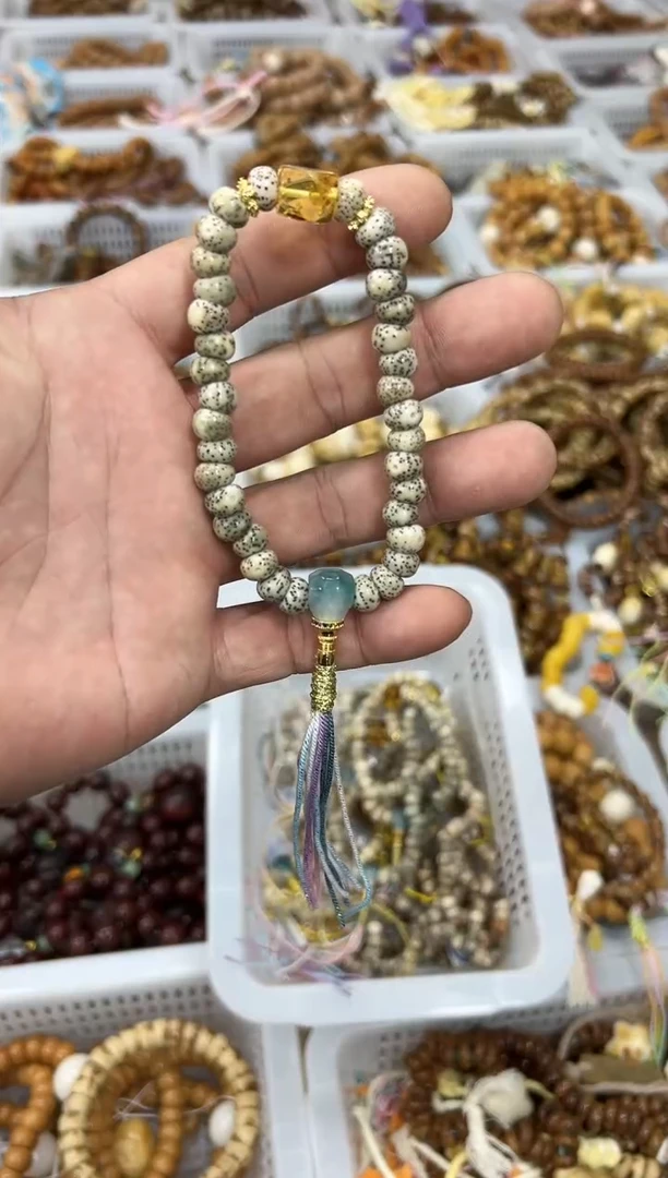 手链琥珀未镶嵌卡8算瓣石玉料