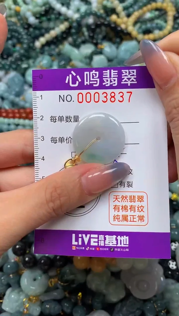 颈饰未镶嵌翡翠闪购003837
