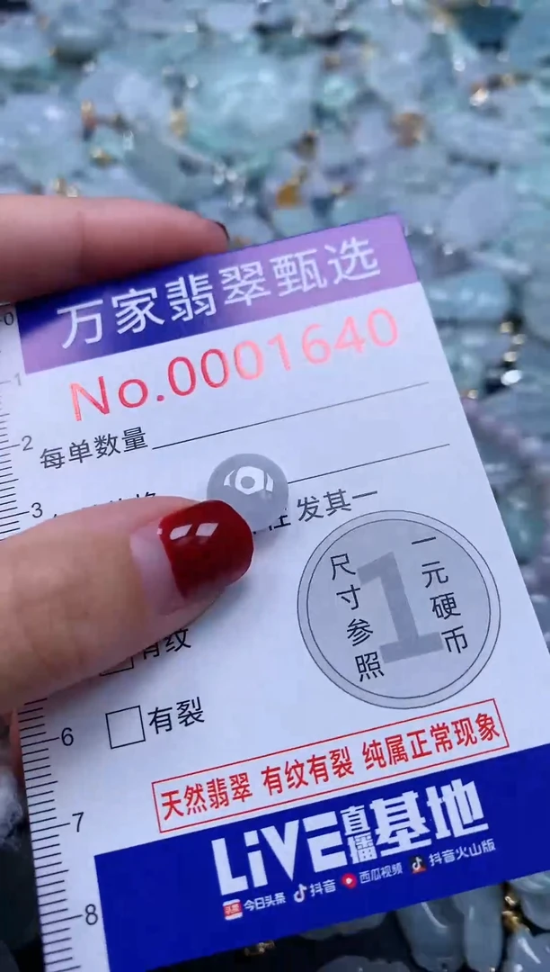 吊坠(不含链)未镶嵌翡翠1640