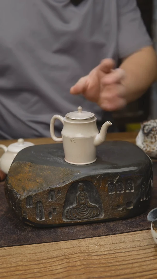 024茶具福利柴烧包银