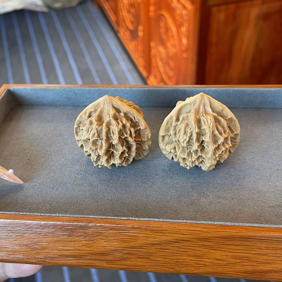 【迟锐表哥专属】L076核桃龙纹狮子头 43mm