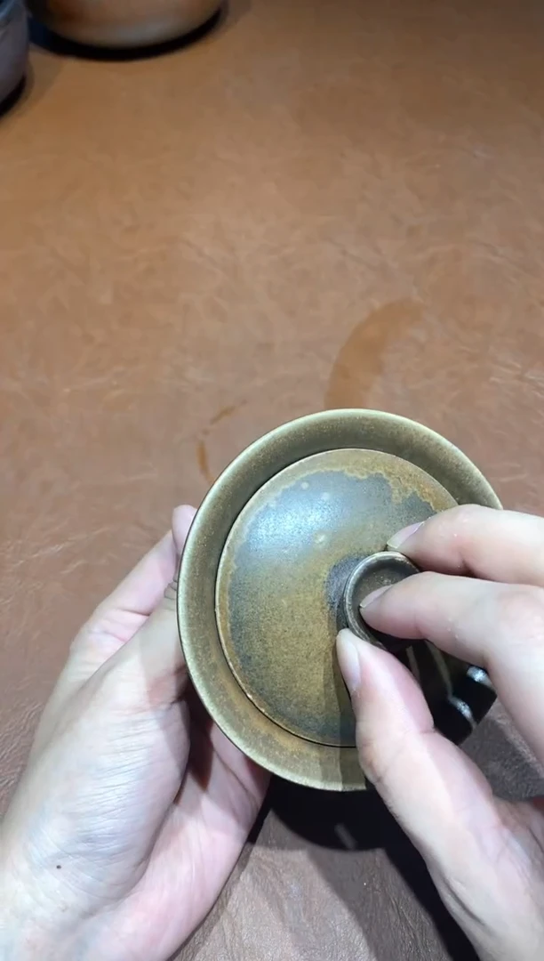 奢瓷/瑞寅柴烧茶器（盖碗）806