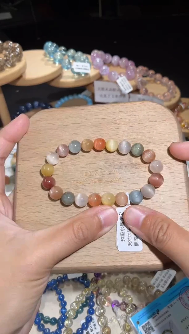 未镶嵌手链水晶40号多样性发一N 9+