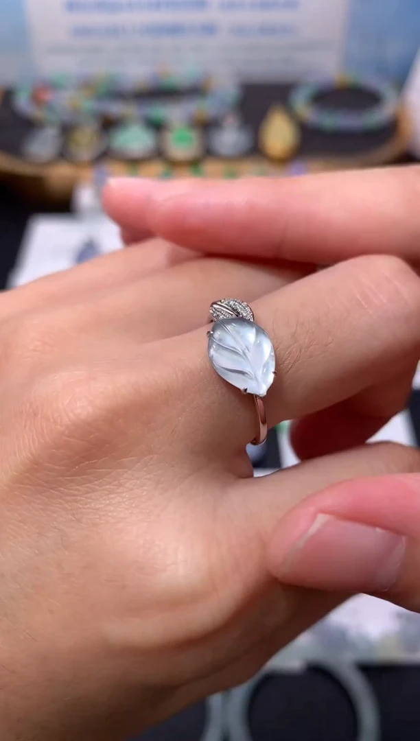 定制翡翠18K金镶嵌模式推广期48小时鉴赏期