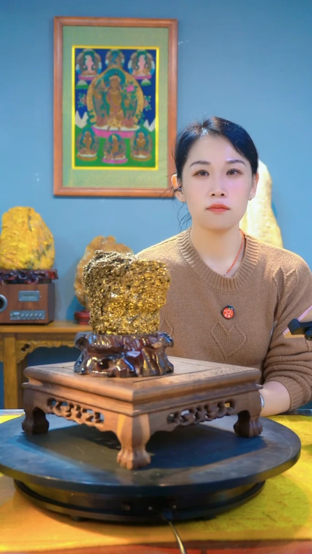 石材精品矿物晶体摆件