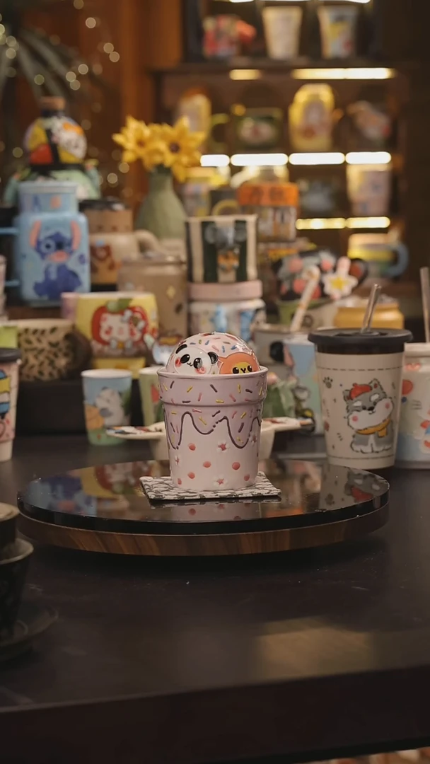 景德镇釉下彩绘设计师款式陶瓷