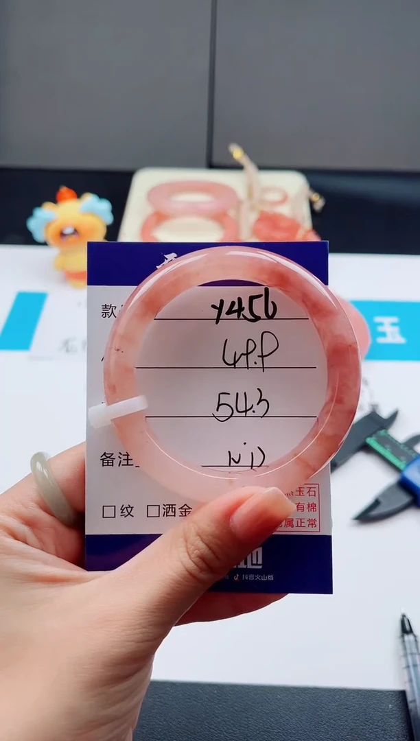 未镶嵌手镯石英岩玉Y456--54.3