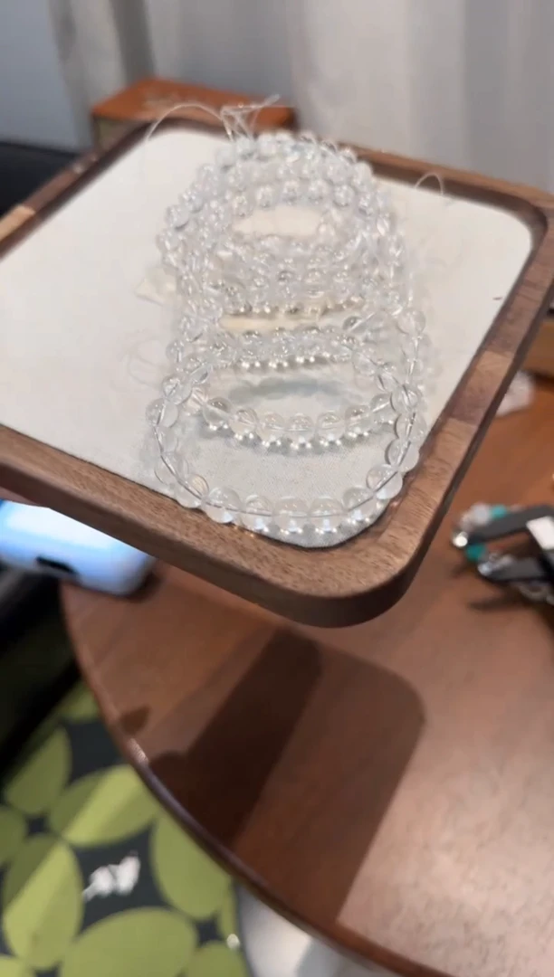 水晶手串未镶嵌KT白水晶8M多样性发一条