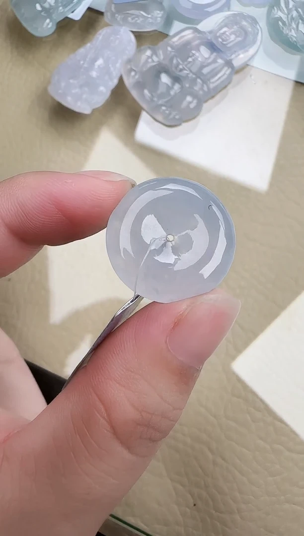 翡翠未镶嵌颈饰缅甸翡翠a货