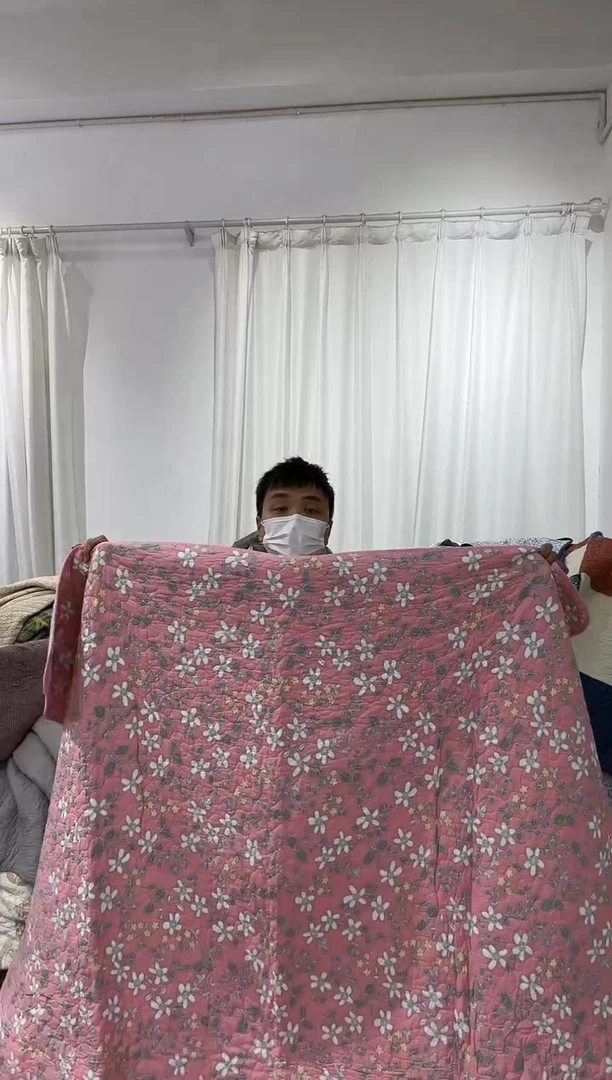 棉150*200纯棉床盖88号微瑕