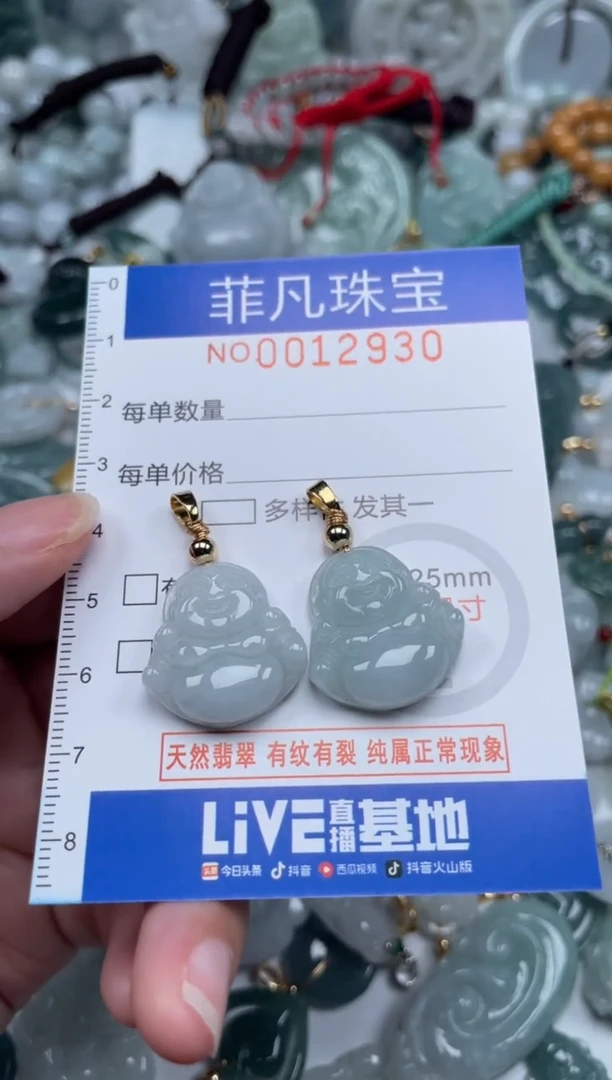 颈饰未镶嵌翡翠12930