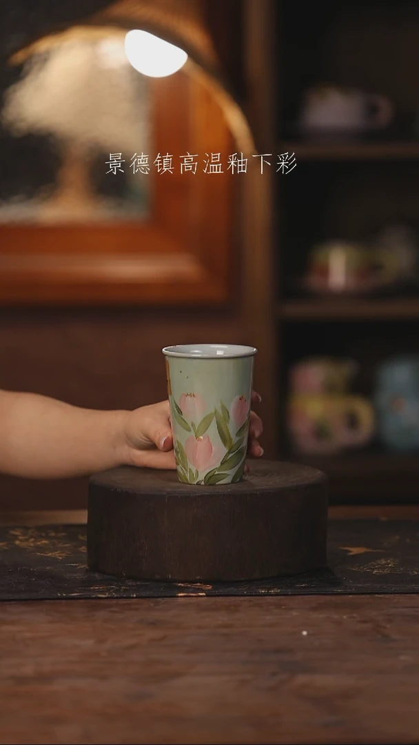 陶瓷景德镇高温釉下手绘陶瓷144