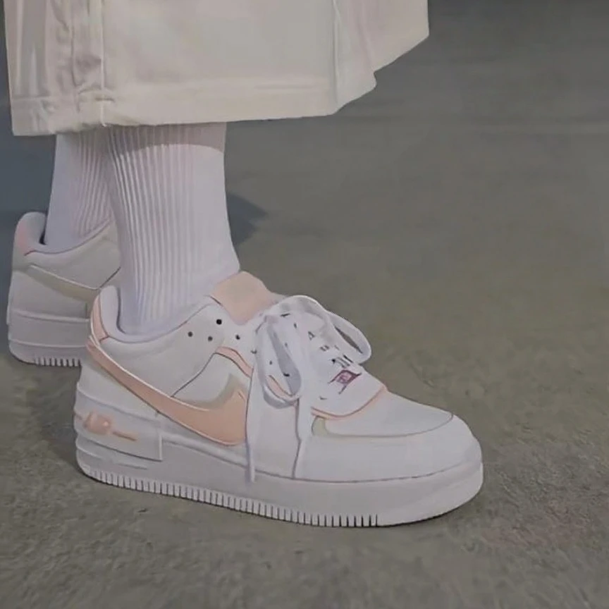 NIKE/耐克女款AF1 SHADOW运动休闲复古流光色板鞋CI0919121