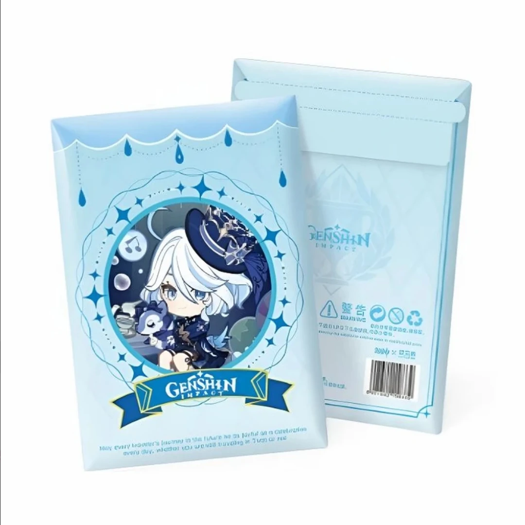 白【平拆】次元神-原神色纸礼盒系列第三弹国产二创卡牌盲盒（代拆）