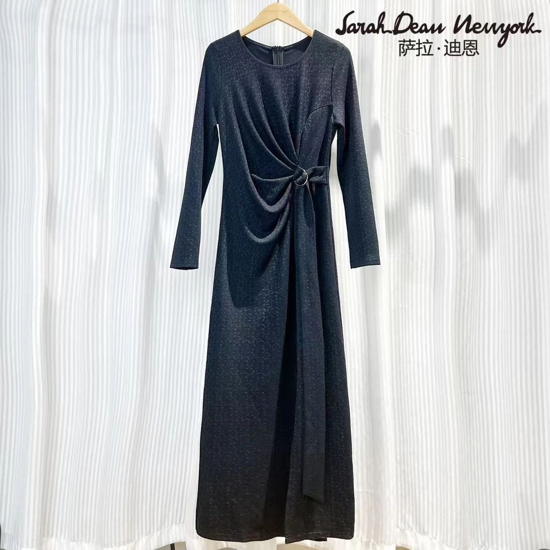 【萨拉迪恩】春季新款时尚气质优雅轻奢女士连衣裙