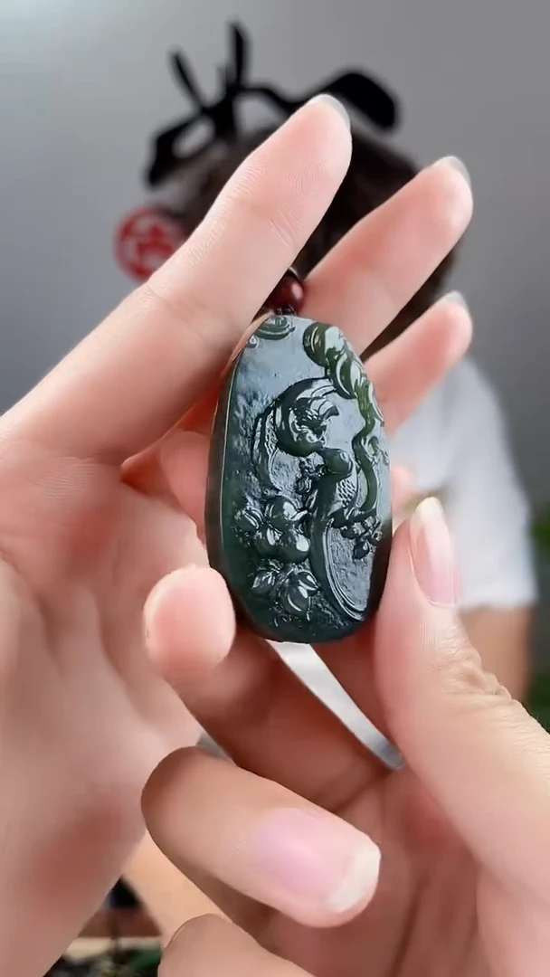 和田玉未镶嵌颈饰拍一发一，多样性发货