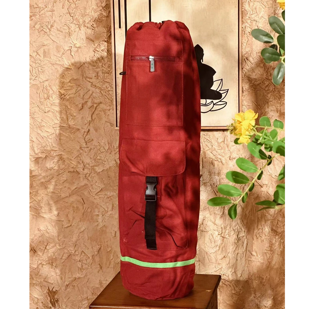 【红色背包】68宽尺寸 的瑜伽垫用的背包