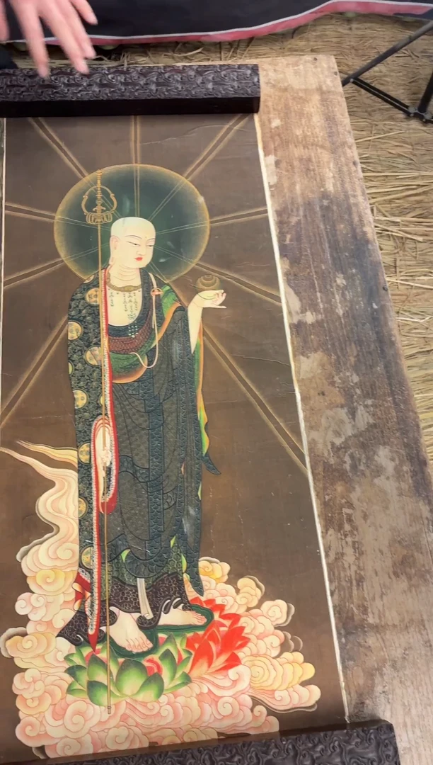 装裱画 澄空梵像高端精品唐卡AA86