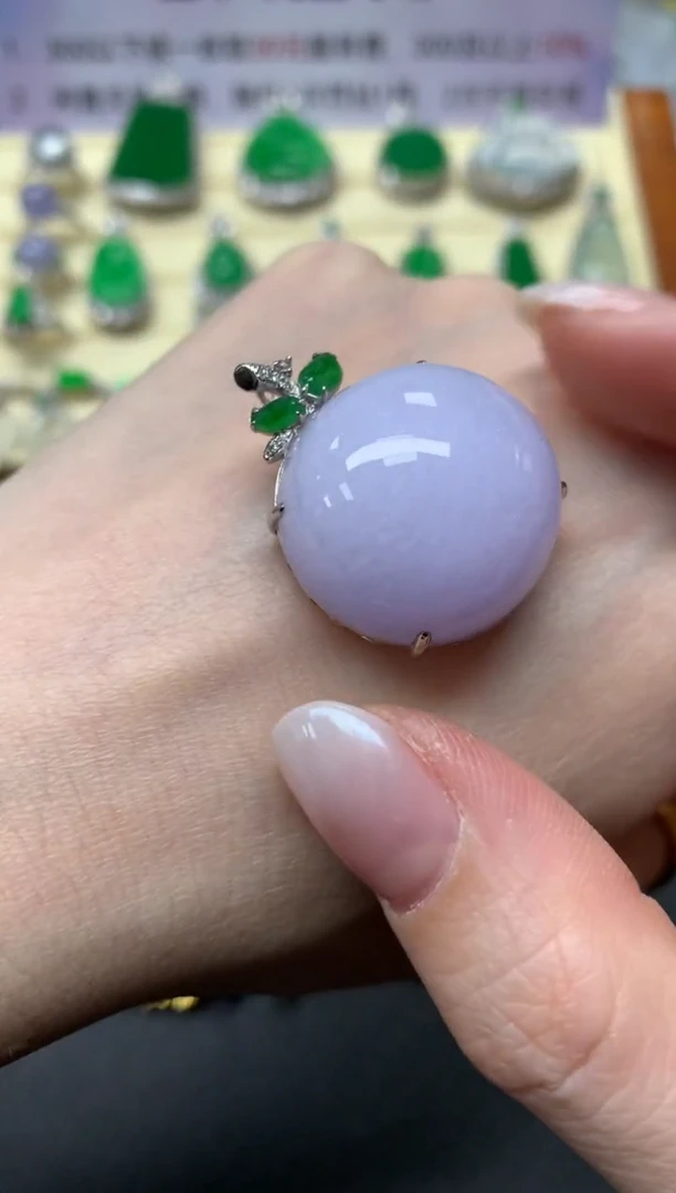 【闪购商品】翡翠吊坠(不含链)18K金镶嵌吊坠|2700+270