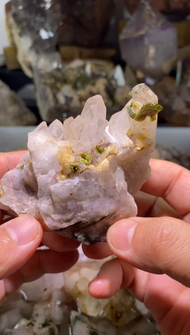 未镶嵌珠宝半成品水晶91号233g四川超七花园水晶