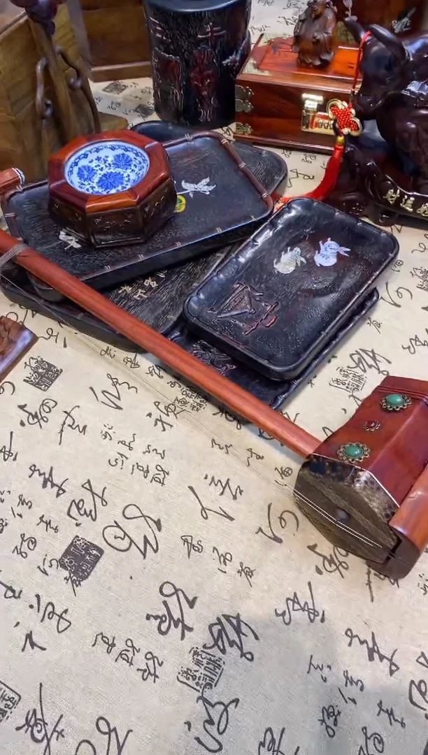 檀香紫檀（小叶紫檀）小叶紫檀二胡