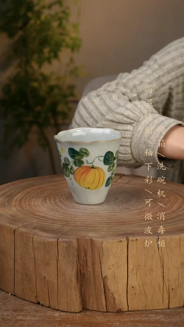 碗瓷景德镇手工手绘高温瓷釉下彩
