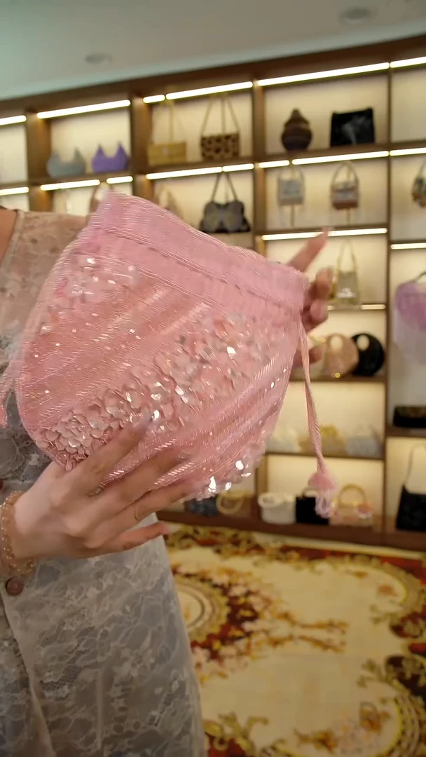 织绣织绣珠绣手提包时尚女神直播间选款