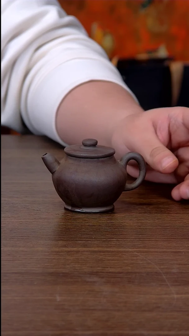 【闪购商品】紫砂茶壶巨轮.紫泥.26号