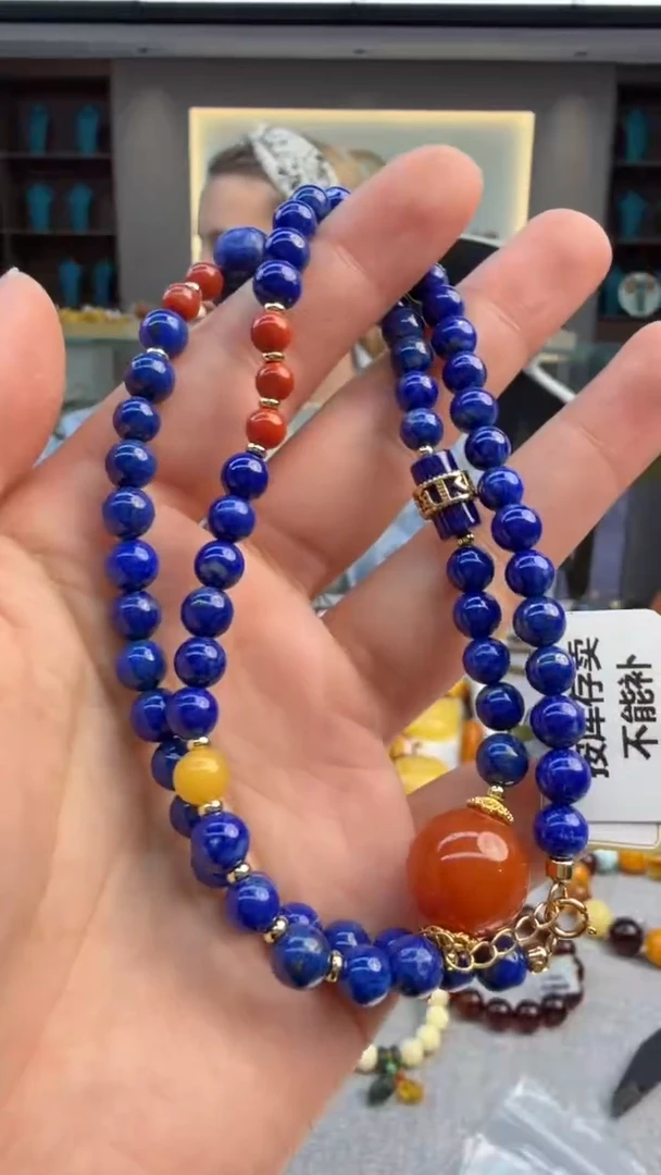 颈饰未镶嵌南红玛瑙203秒拍号 假一罚三