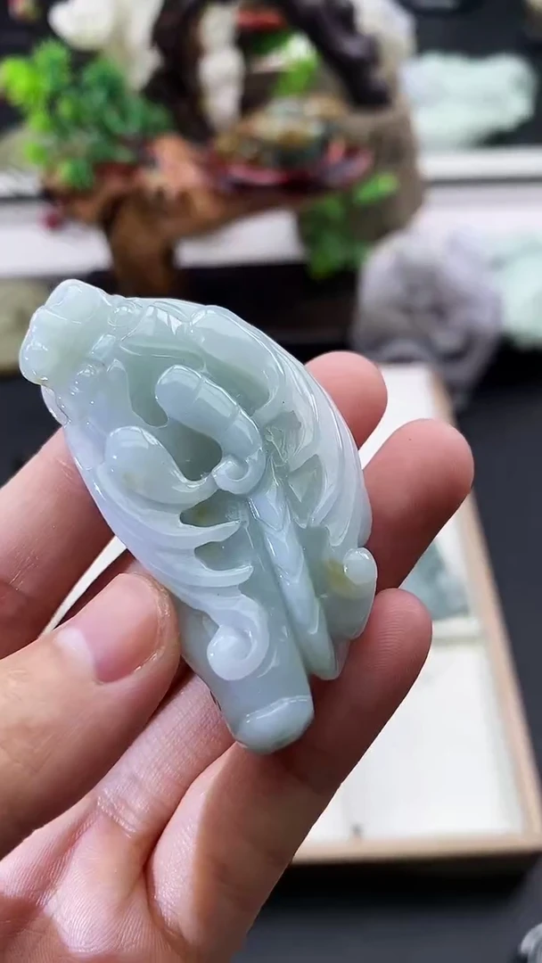 颈饰未镶嵌翡翠天然缅甸A货翡翠