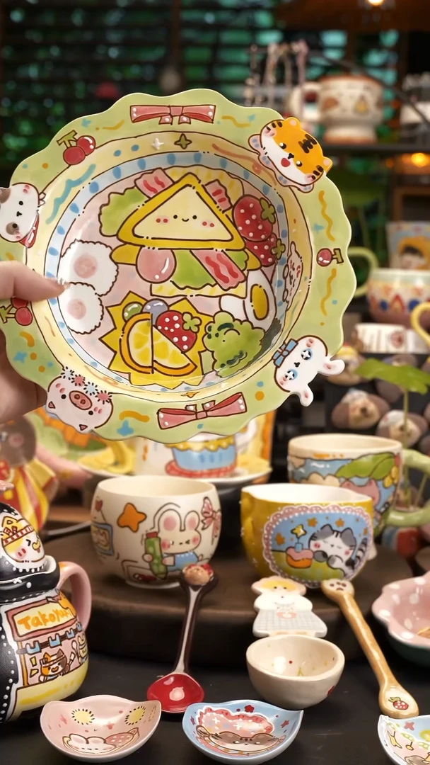 昵***置【原创设计】景德镇手绘陶瓷