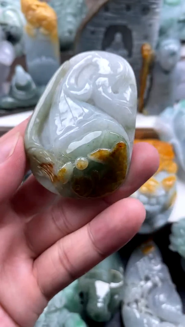 吊坠(不含链)未镶嵌翡翠1