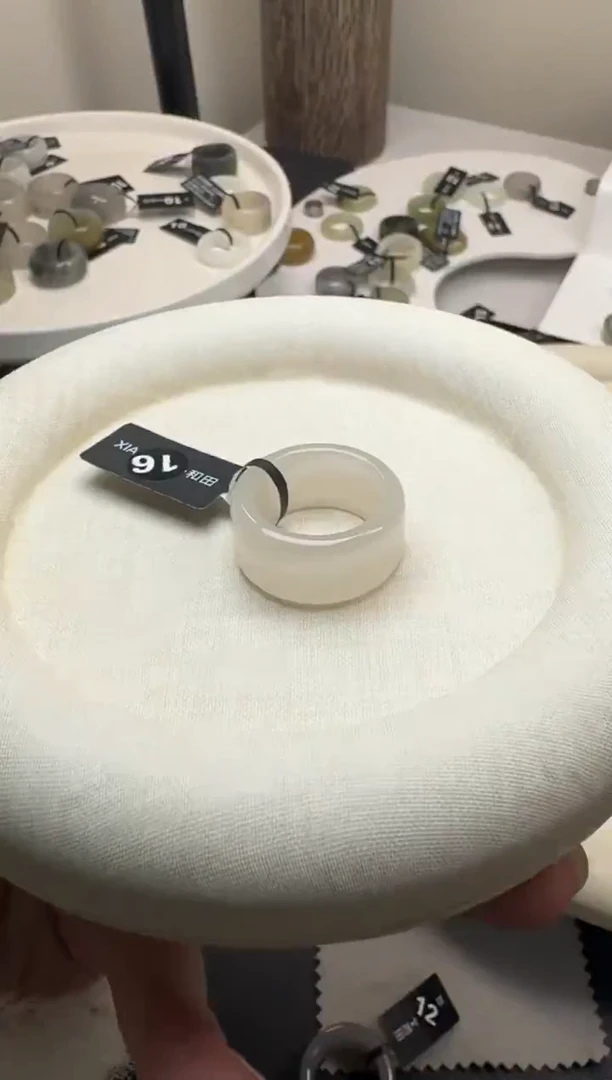 【闪购商品】和田玉戒指未镶嵌2