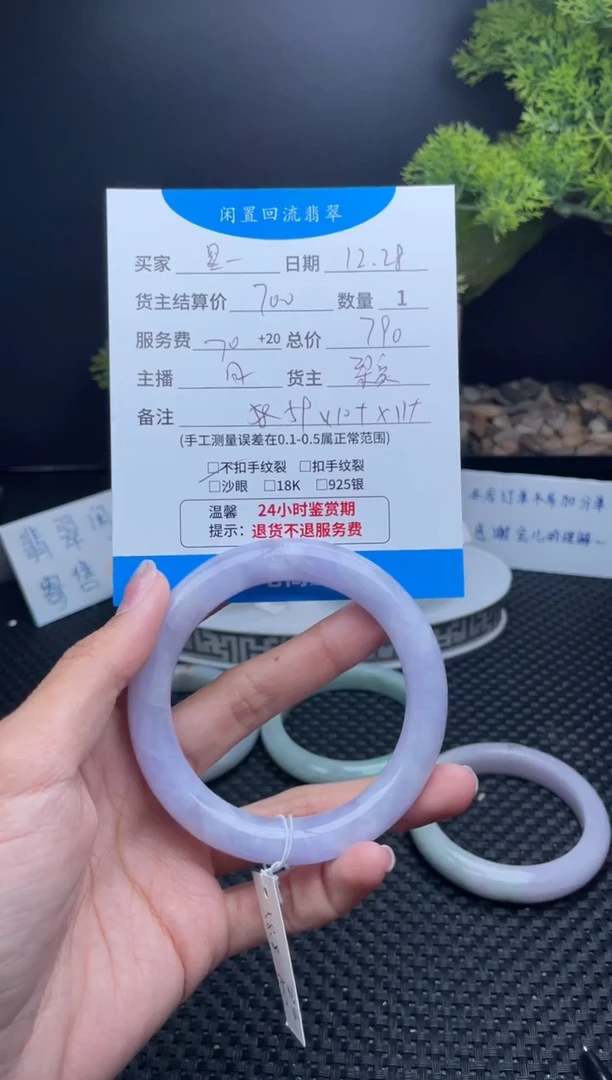 未镶嵌手镯翡翠星*手镯