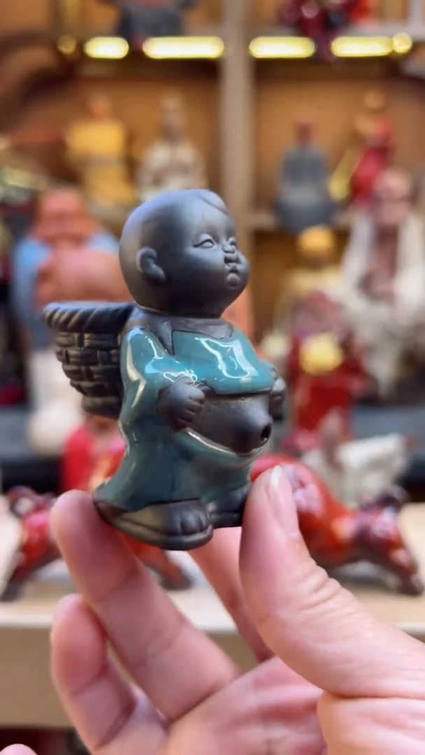 紫砂茶宠器闵茶宠摆件