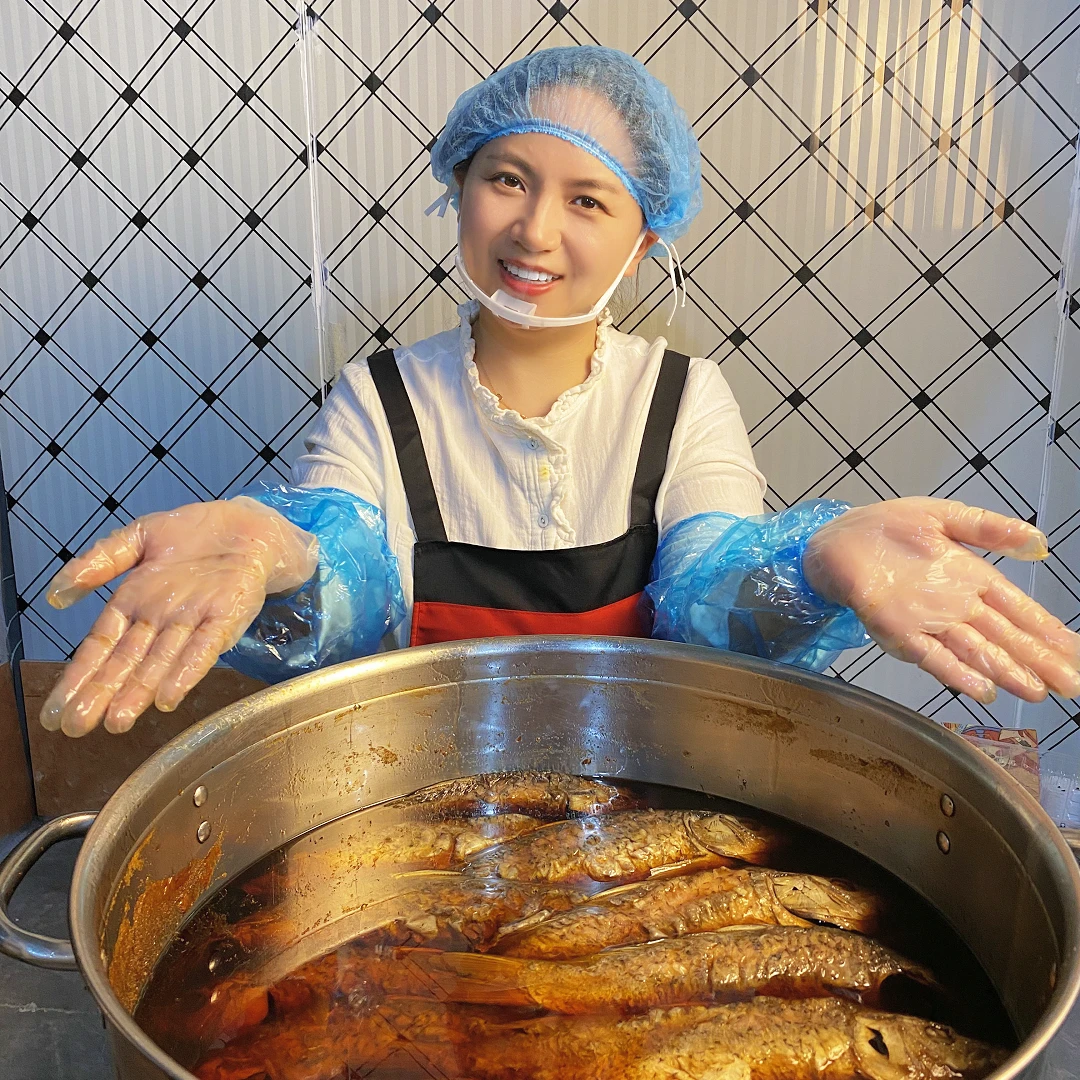 【巨无霸三条】八百到一千克食客良品酥鱼大厨美味即食鱼永年酥鱼